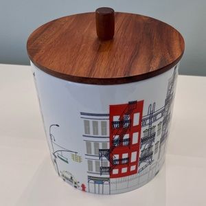 Kate Spade/Lenox Jar in About Town Pattern